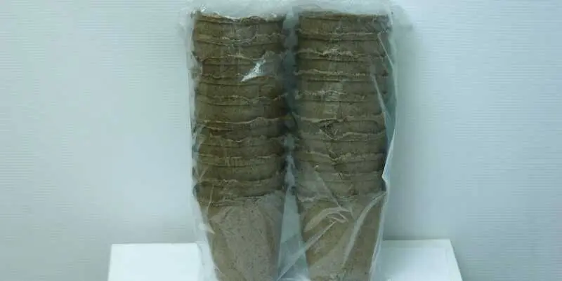 Торфяные горшочки 80х80 мм. 20шт